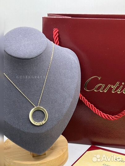 Колье Cartier Love золото