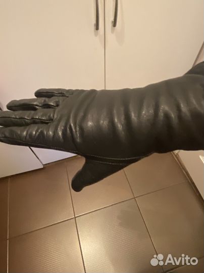 Перчатки женские кожаные 8.5 размер