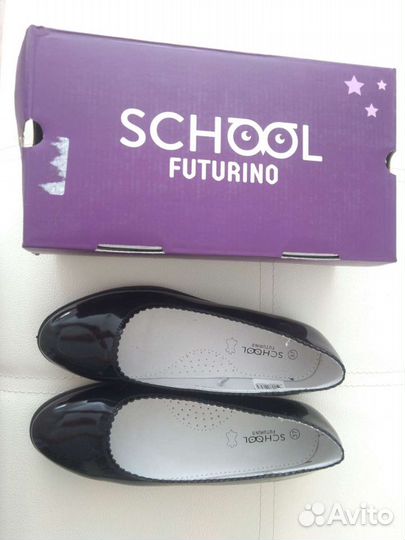 Новые туфли 37 размер для девочек фирма Futurino