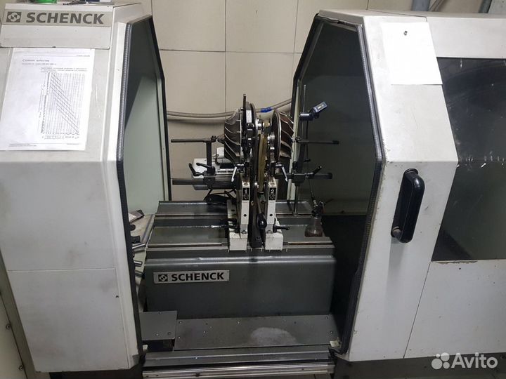 Schenck hm 20 bk станок балансировки турбин