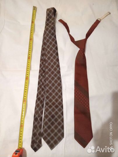 Галстуки. СССР. Новые. 2 шт