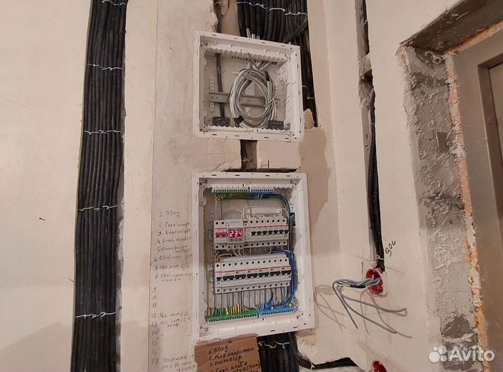 Электрик Штробление, монтаж проводки Ростов