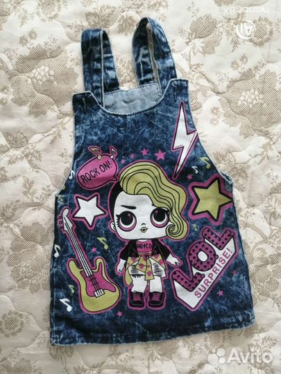 Платье для девочки 80 86