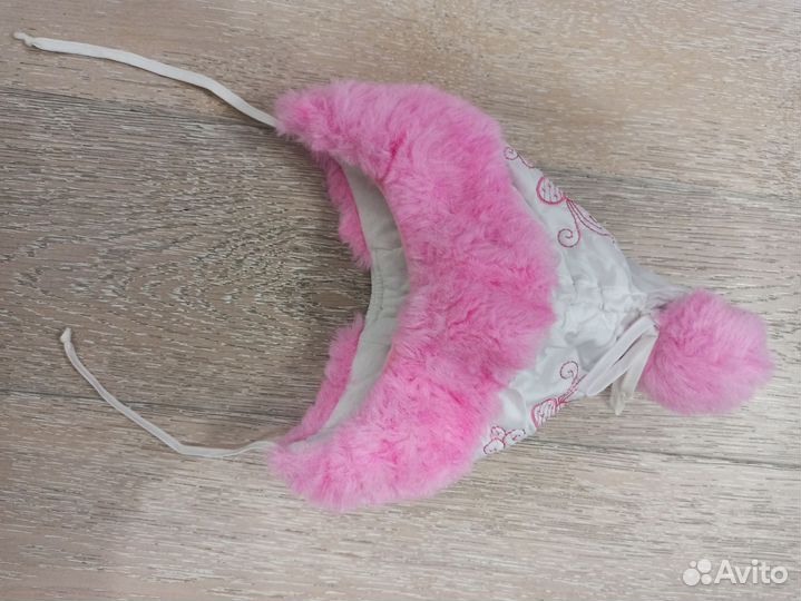 Шапка зимняя для девочки 48