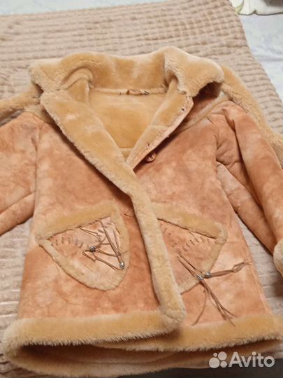 Дубленка на девочку