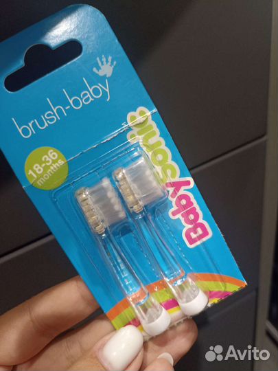 Насадки для зубной щетки brush-baby