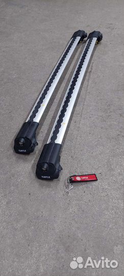 Багажник turtle на рейлинги