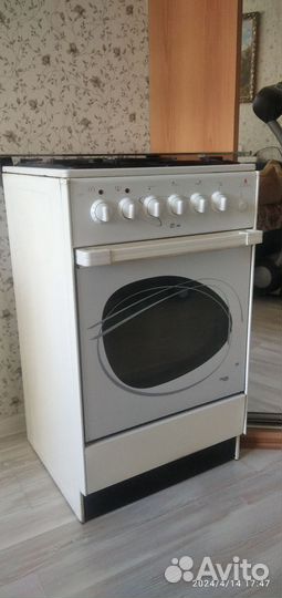 Дарина, газовая плита с эл. духовкой б/ у в