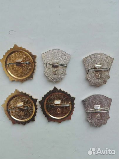 Значки СССР гто