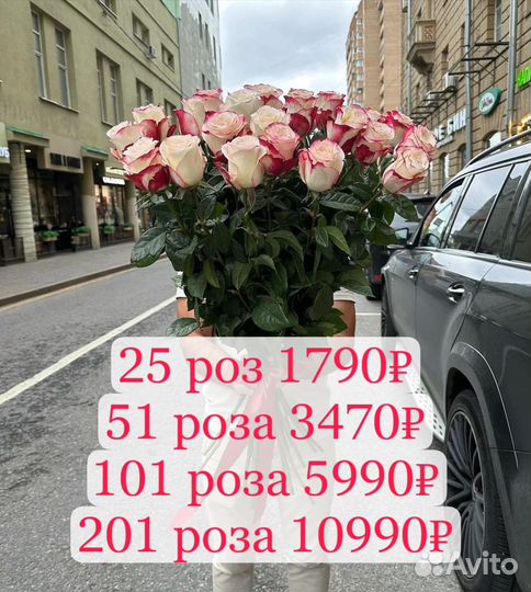 101 Роза цветы доставка 25 51 101 Роза