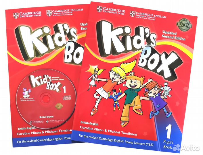 Kids box 1 level комплект новый