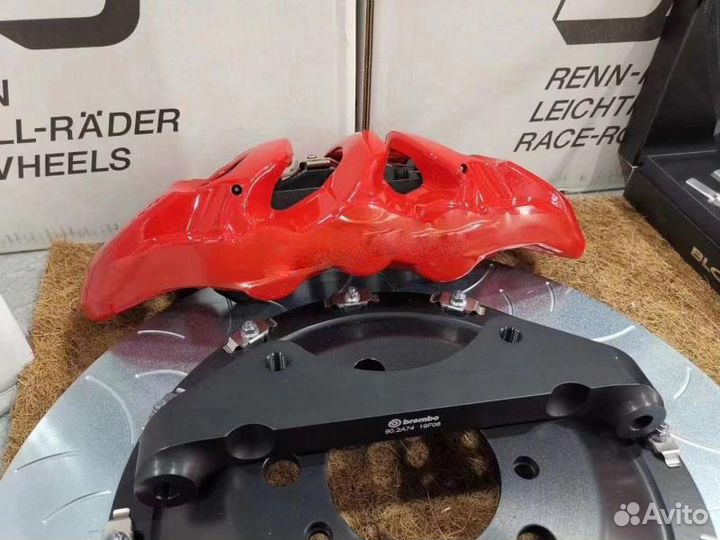 Тюнинг тормоза Mitsubishi L200 4 Brembo M6 перед