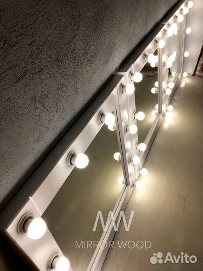 Гримерное зеркало с подсветкой