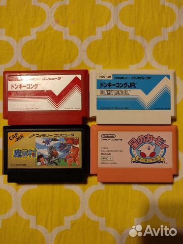 Картриджи Famicom - оригинальные объявление продам