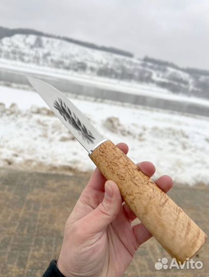 Нож якутский ручной работы
