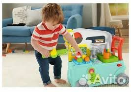Ходунки каталка музыкальный Fisher Price 3 в 1