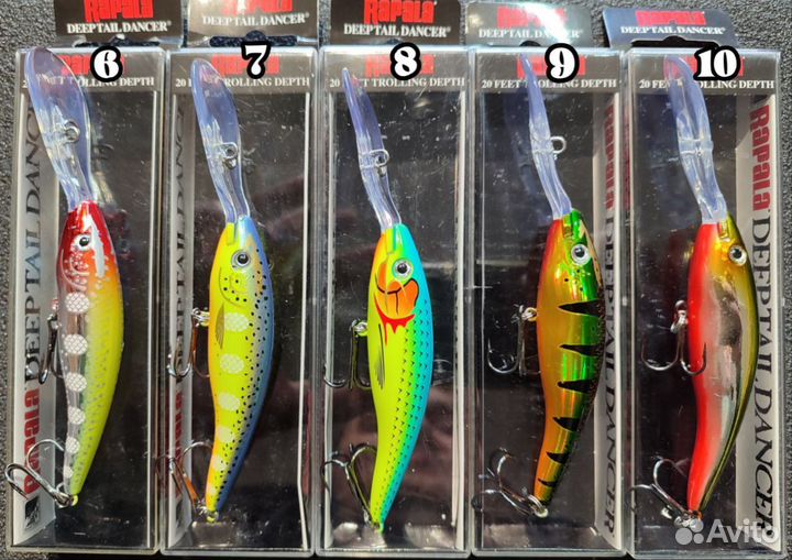 Воблер rapala tail dancer deep TDD09