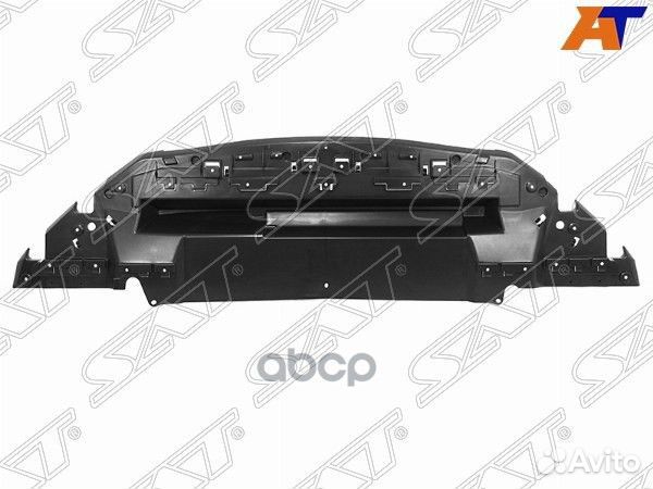 Защита бампера renault kaptur 16- strn160250 Sat