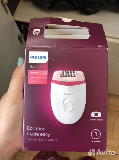 Эпилятор Philips BRE235 новый
