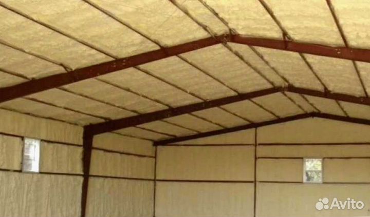 Утепление стен дома пенополиуретаном (ППУ)