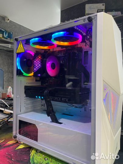 Игровой пк Ryzen 7 8700f RTX3070ti 8GB 32GB