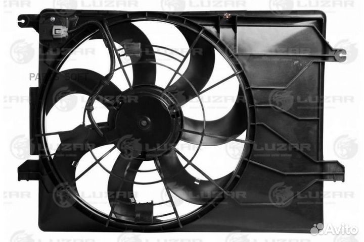 Вентилятор двигателя Hyundai ix35 (10) /KIA Sporta