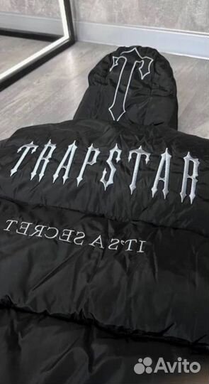 Пуховик куртка Trapstar матовый на пуху s-xxl