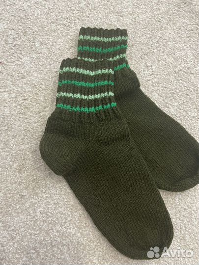 Вчзанные носки мужские
