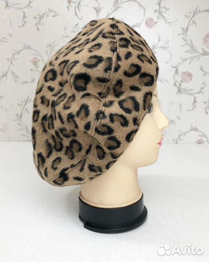 Леопардовый берет-Тренд модного сезона осень-весна