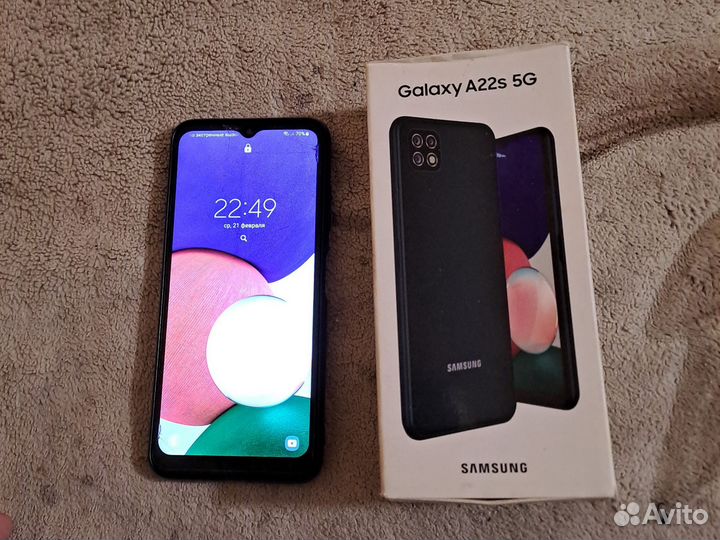 Samsung Galaxy A22s 5G, 4/128 ГБ