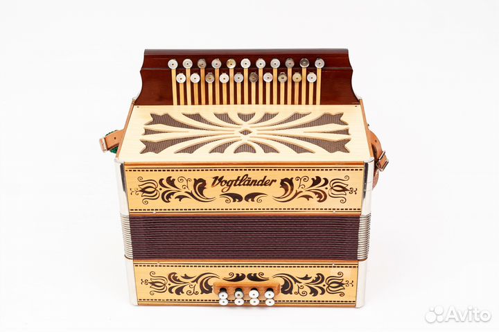 Weltmeister Vogtländer деревянный Баян