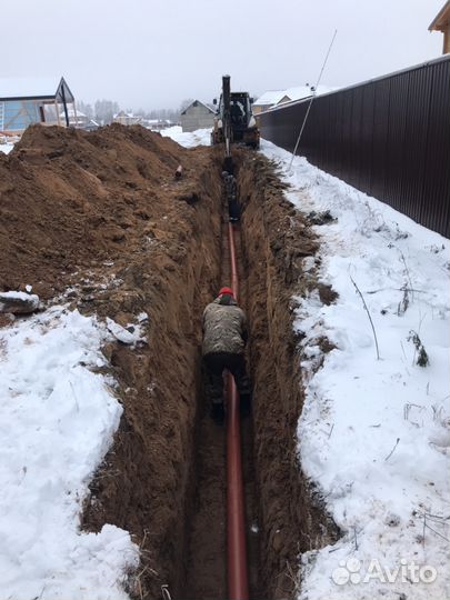 Вода,канализация,газ,дренаж под ключ