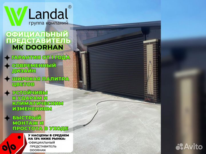 Гаражные роллетные ворота