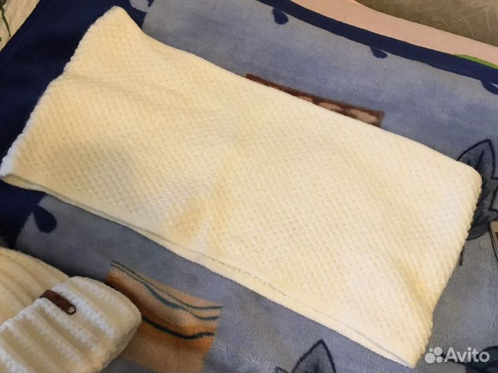 Комплект шапка и шарф снуд