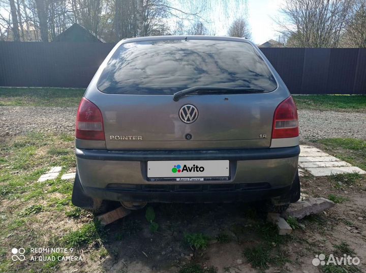 Volkswagen Pointer 1.8 МТ, 2005, 240 000 км