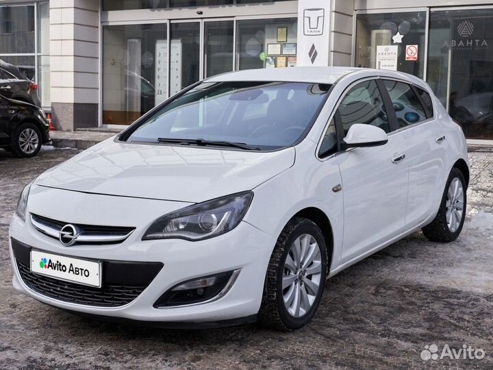 Opel Astra 1.6 AT, 2013, 170 000 км