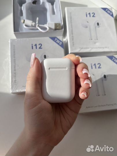 Наушники беспроводные новые apple airpods