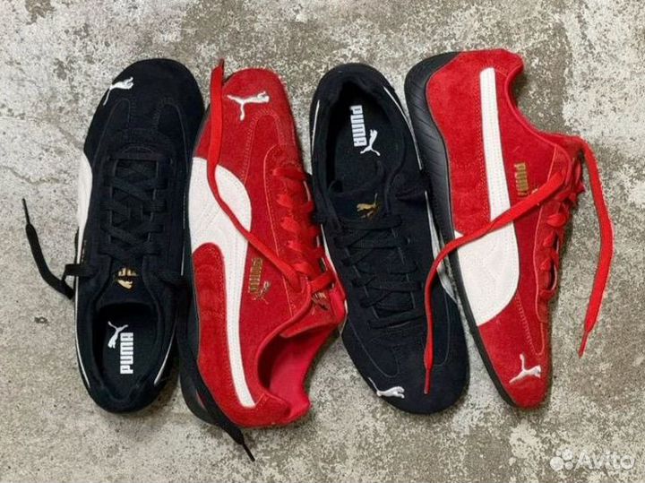 Кроссовки Puma Speedcat Red Black Brown Racers