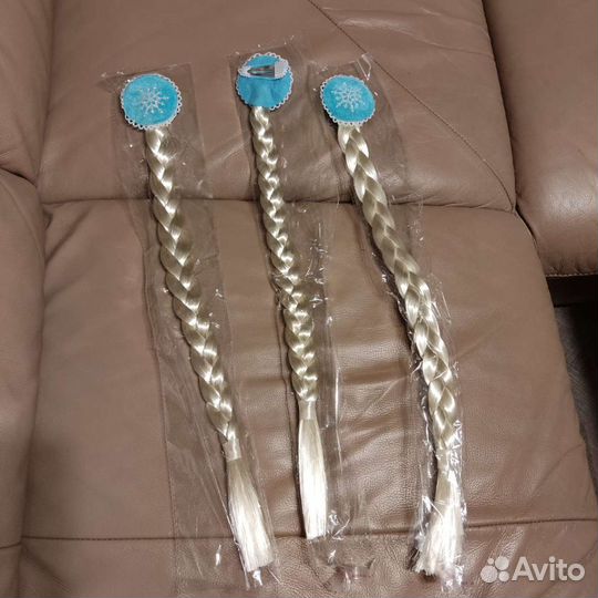 Новая коса Эльзы Холодное сердце (50 см)