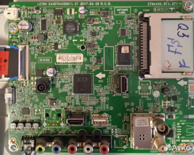 Материнская плата для телевизора LG