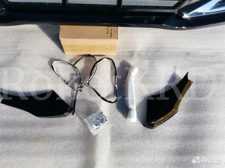 Обвес на Toyota Land Cruiser Prado 120 Черный