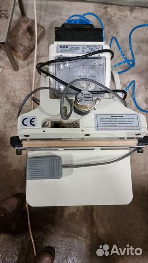 Импульсный запайщик пакетов CAS impulse sealer