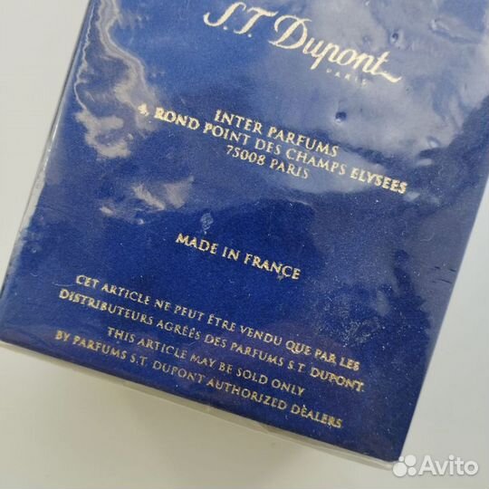 Туалетная вода духи S.T. Dupont pour Femme