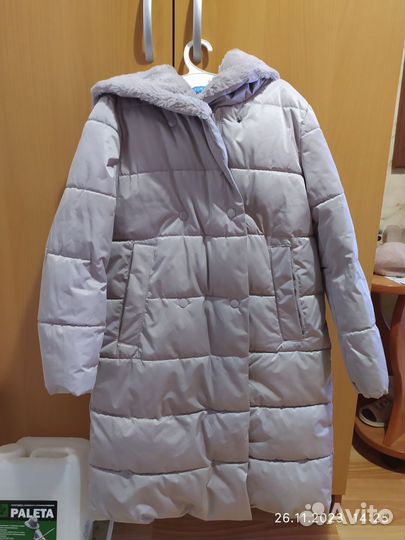 Зимняя куртка для девочки 128