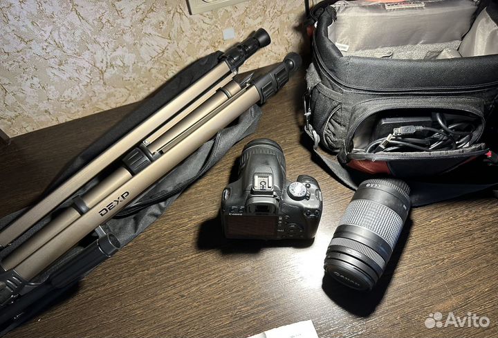 Фотоаппарат Canon EOS 500D 18-55 75-300 Kit