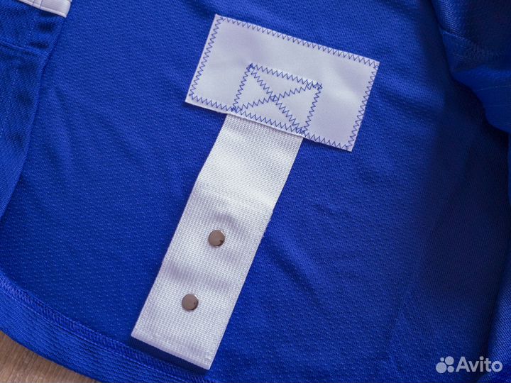 Хоккейная майка Adidas тренировочная синяя