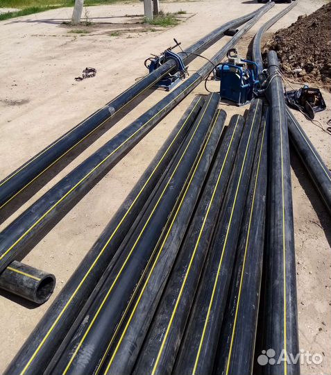 Водопровод, газопровод, сварка, пнд труб накс