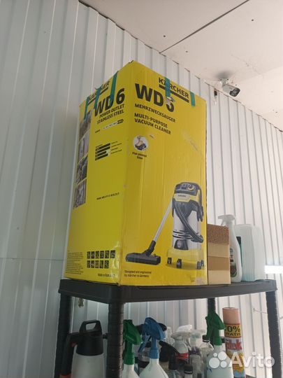 Пылесос karcher wd 6