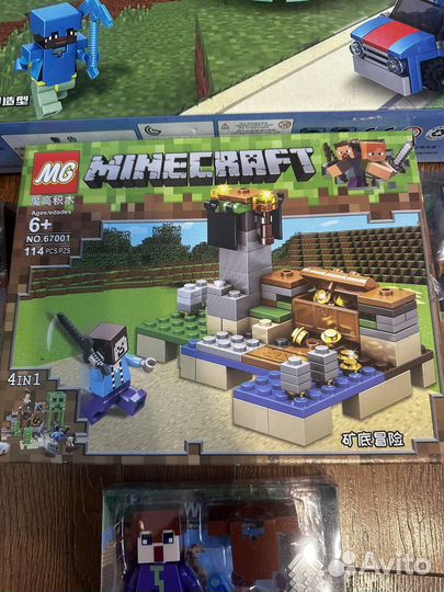 Конструктор детский Minecraft