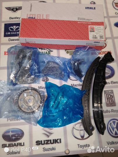 Комплект цепи грм VW Polo 5 I01010002 1.4 cavc